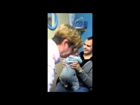 Infant receives chiropractic care in Quincy MA